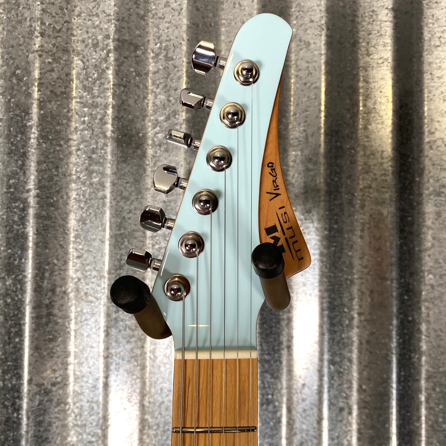 Musi Virgo Classic Telecaster Baby Blue Guitar #0620 Used