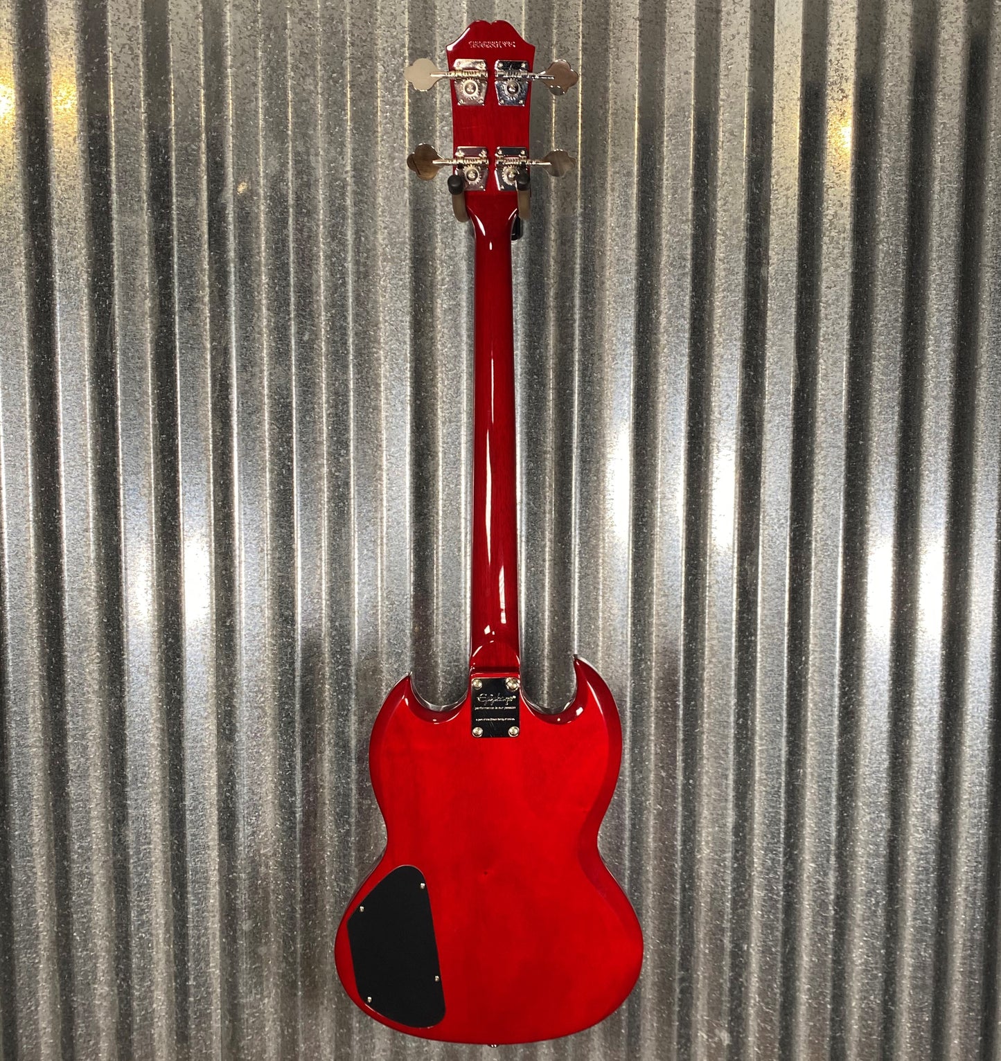 Epiphone EB-0 4 String Short Scale Bass Cherry #1335 Used