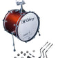Odery Drums CafeKit Expansion 20 x 16 Kick Drum IRCAFE-EXP-CS Copper Sparkle