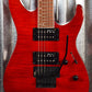 ESP LTD M-200FM See Thru Red Flame Top Guitar LM200FMSTR #0070