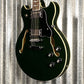 Westcreek 333 Semi Hollow Body 335 Transparent Green Guitar #0588 Used