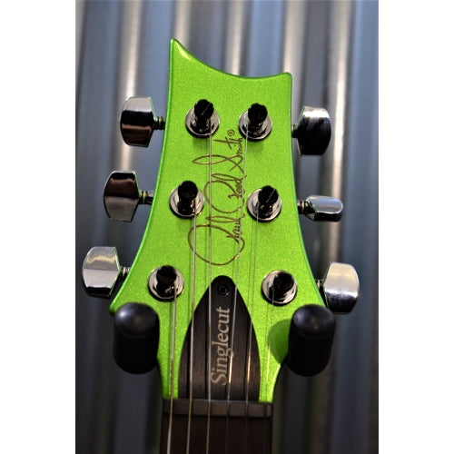PRS Paul Reed Smith S2 Singlecut Semi Hollow Custom Lime Green Metallic Guitar & Bag 2017 #5971
