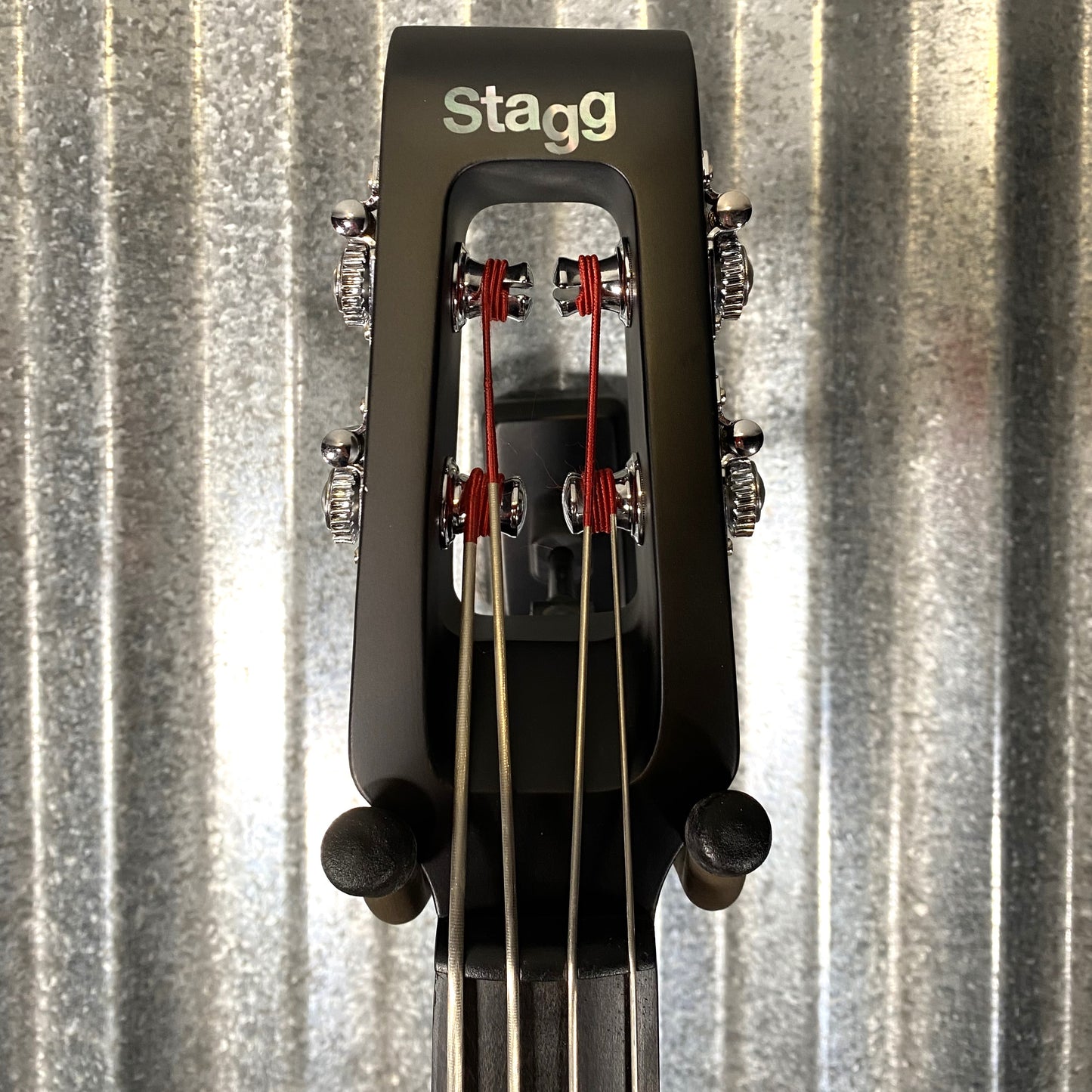 Stagg EDB 3/4 Electric Upright Fretless Double Bass Black & Gig Bag EDB-3/4 BK #2