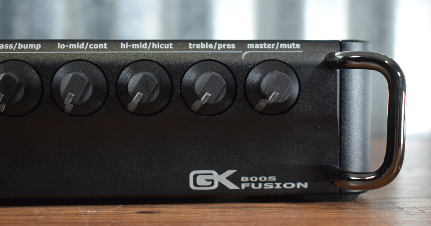 Gallien-Krueger GK Fusion S 800 Watt Tube Preamp & Overdrive Bass Amplifier Head