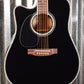 Takamine EF341DLX Deluxe Black Acoustic Electric Left Hand Guitar Japan & Case EF341DLXLH #1062