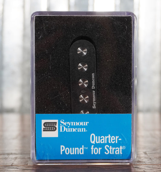 Seymour Duncan SSL-4 Quarter Pound Flat Strat Guitar Pickup Black