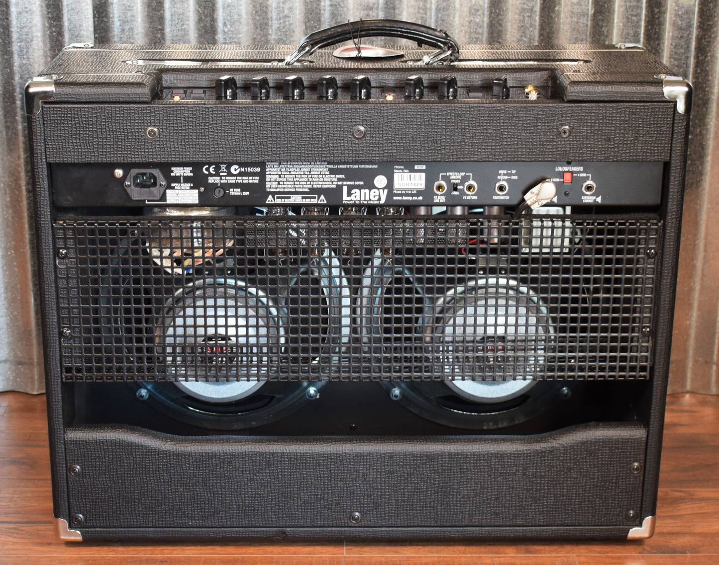 Laney VC30-212 30 Watt 2 Channel All Tube 2x12" Guitar Amplifier Combo Demo