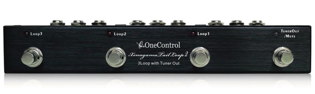 One Control Xenagama Tail Loop 2 Three Effect Loop Switcher & Power Distributor Pedal