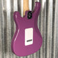 PRS Paul Reed Smith SE Silver Sky John Mayer Summit Purple Maple Guitar & Bag #0255