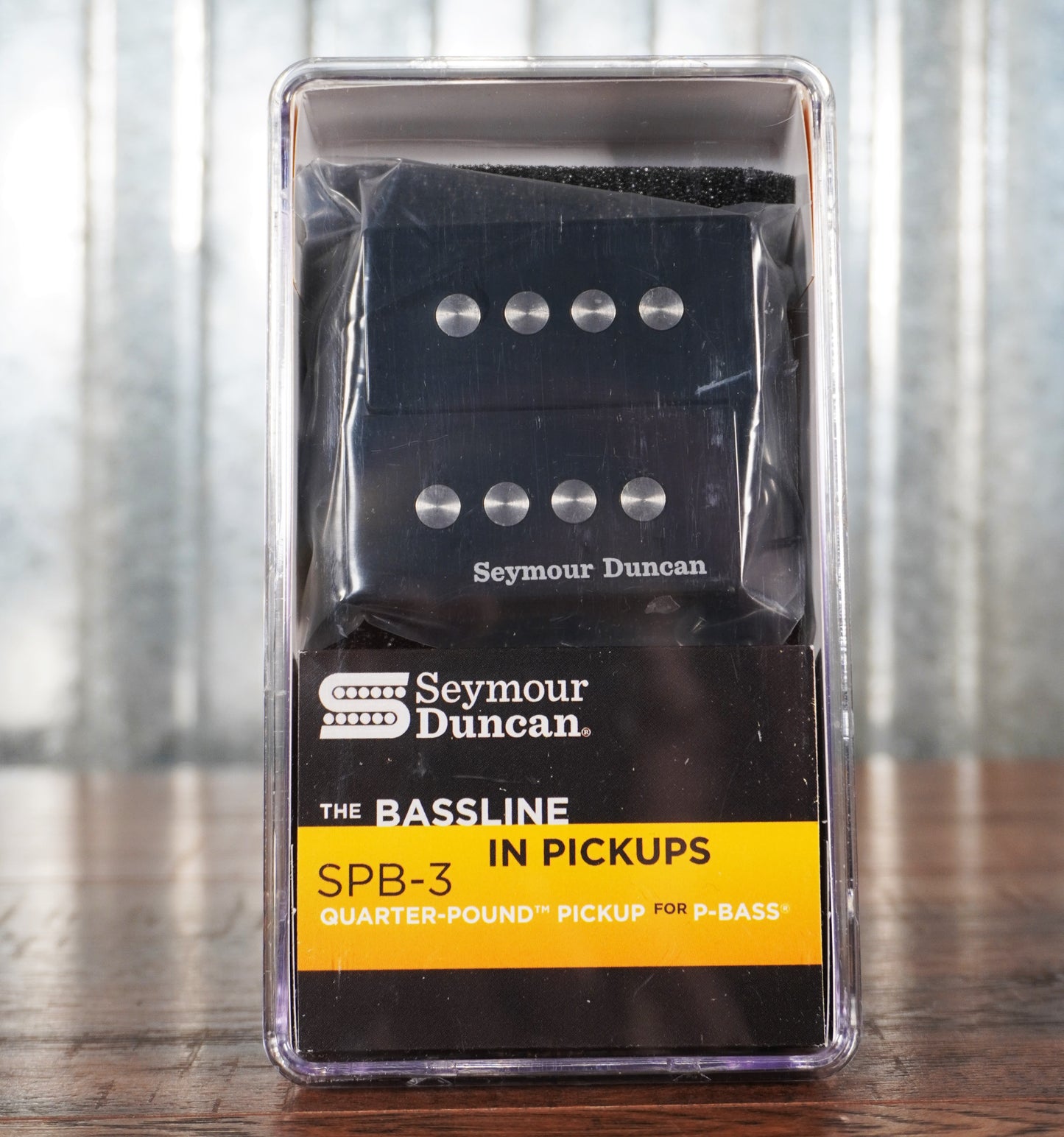 Seymour Duncan SPB-3 Quarter-Pound for P-Bass 4 String Pickup Set Black