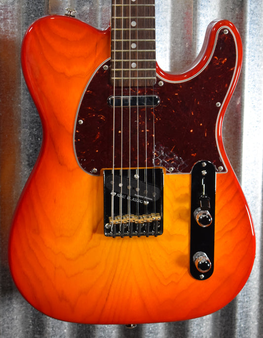 G&L Guitars USA ASAT Classic Cherryburst Electric Guitar & Case 2016 #7883 Used