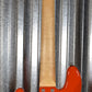 G&L USA JB-5 Hugger Orange 5 String Jazz Bass Maple Satin Neck & Case #6031