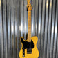 G&L USA 2015 Custom ASAT Classic Alnico Butterscotch Blonde Left Hand Guitar & Bag #5099 Used