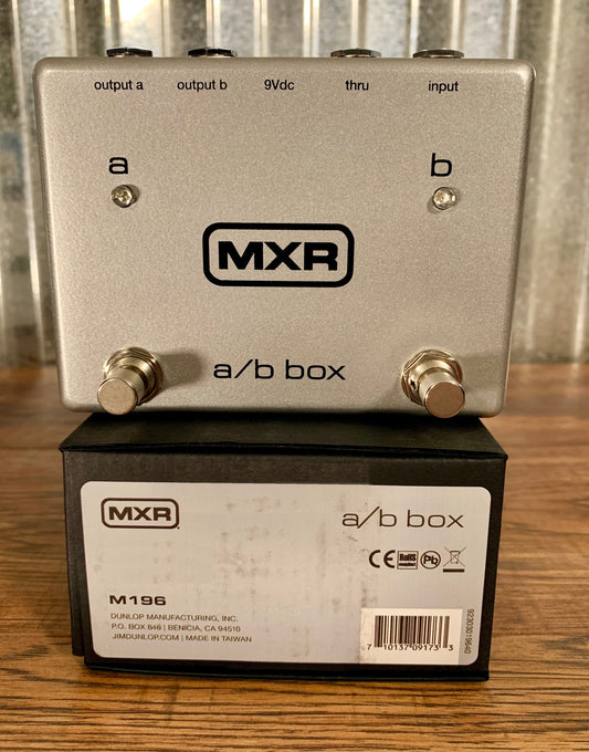 Dunlop MXR M196 A/B Box Switcher Guitar Effect Pedal