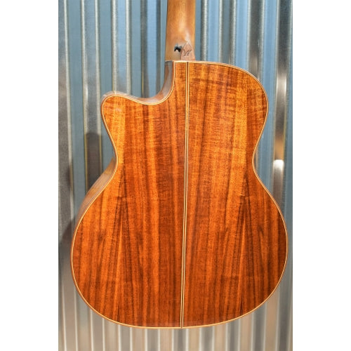 Washburn Guitars WCG55CE Comfort Series Koa Acoustic Electric Guitar & Case #03