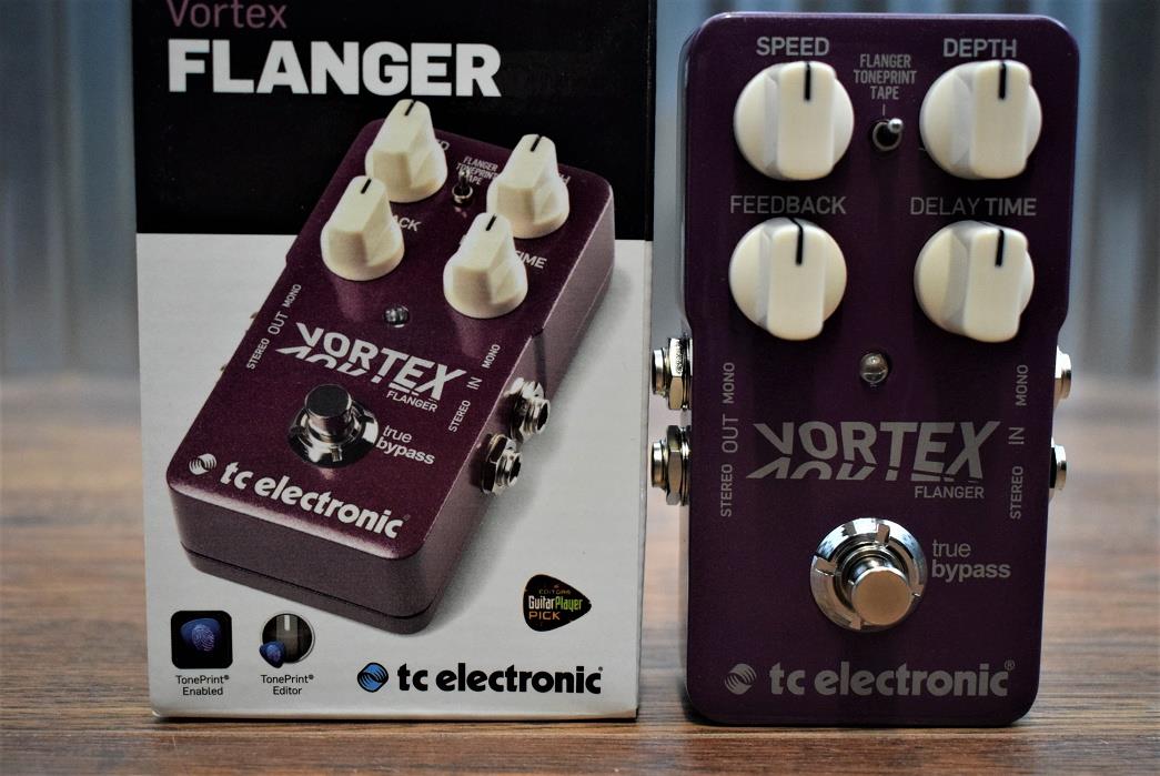 TC Electronic Vortex Flanger Tone Print Guitar Effect Pedal