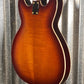 Hagstrom VIK67-G-VSB '67 Viking II Semi Hollow Vintage Sunburst Guitar #0398