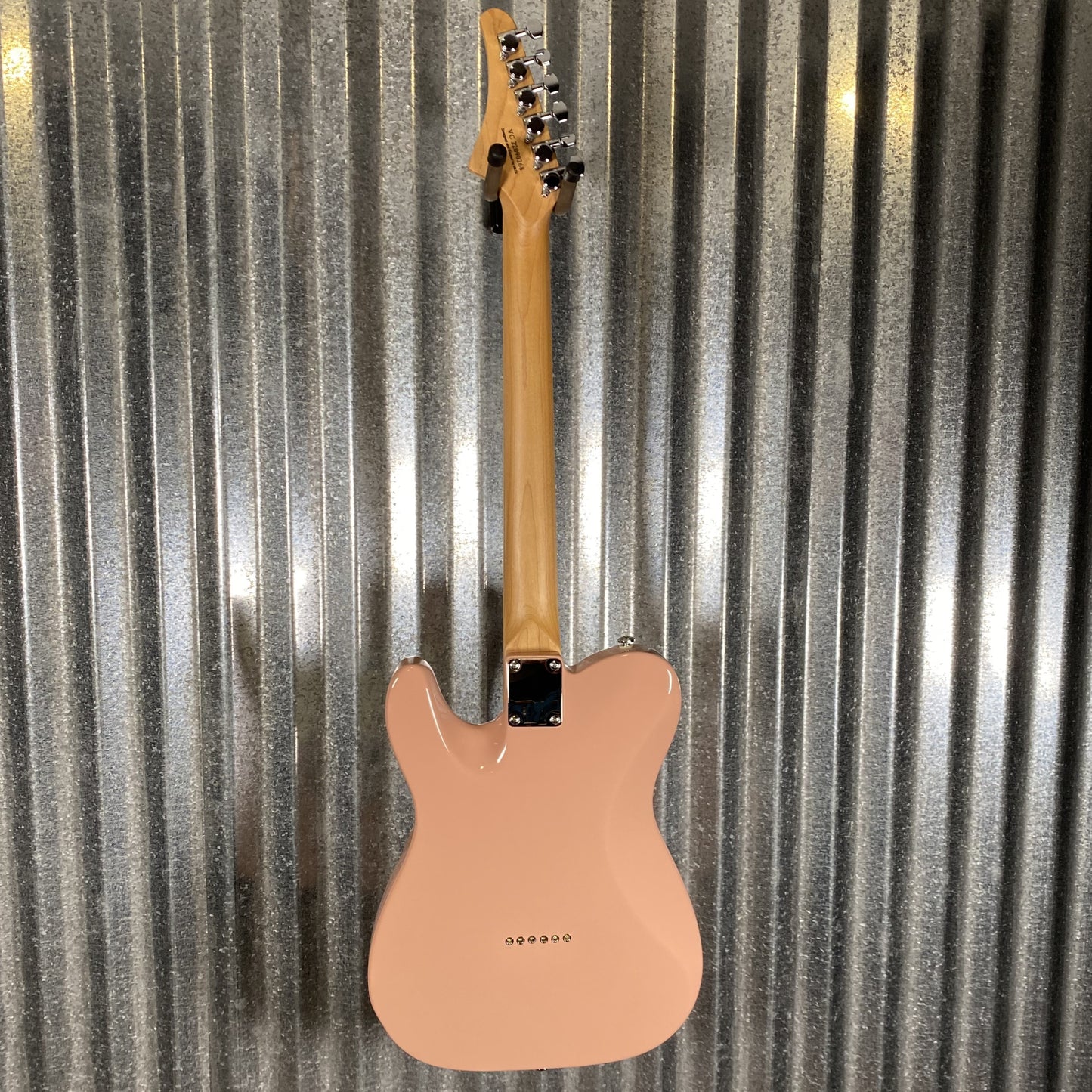 Musi Virgo Classic Telecaster Shell Pink Guitar #0268 Used