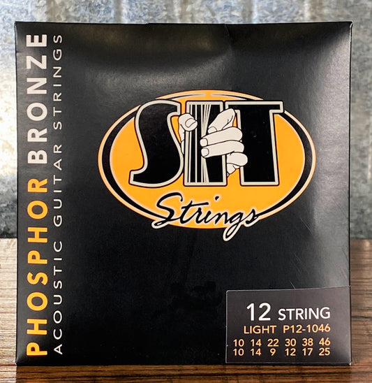 SIT Strings P121046 Phosphor Bronze 12 String Acoustic Guitar Set