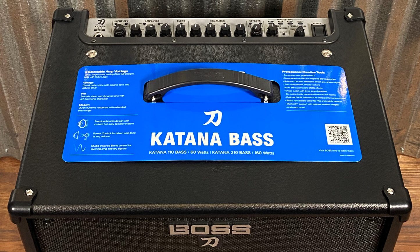 Boss Katana-210 Bass 120 Watt 2x10 Bass Combo Amplifier KNT210B