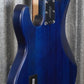 Sterling by Music Man Stingray 4 String Bass Trans Blue Satin Bass RAY4-TBLS-R1 #3935