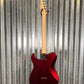 G&L USA 2023 Custom ASAT Classic Bluesboy Ruby Red Metallic Guitar & Bag #1201 Used