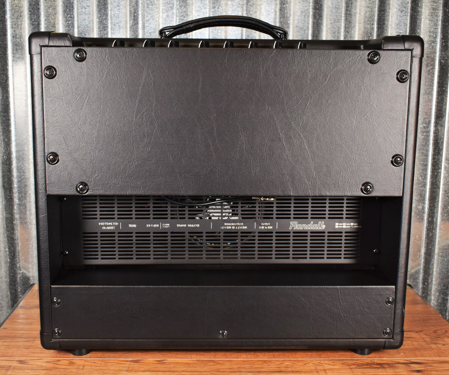 Randall RD20-112 1x12" Two Channel All Tube Guitar Combo Amplifier Demo