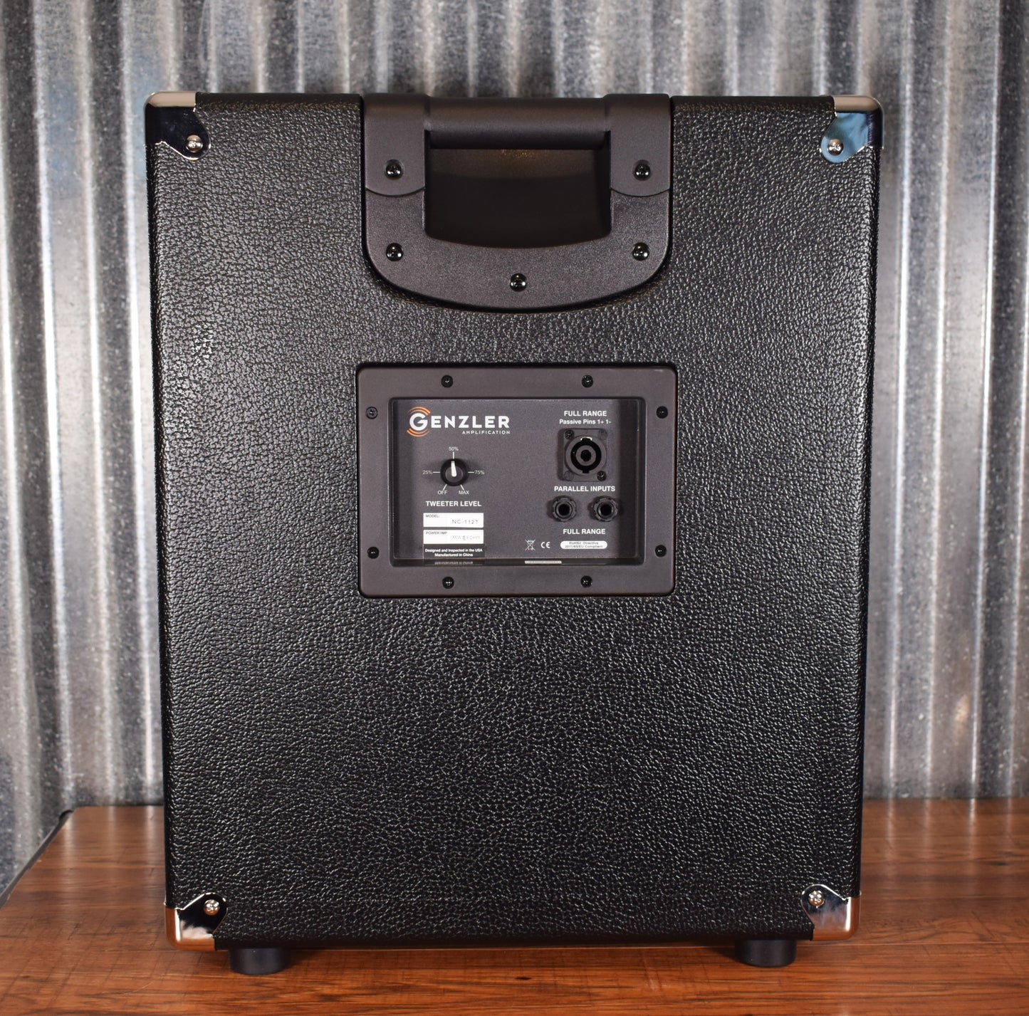 Genzler NC-112T NU CLASSIC 1x12” & Tweeter 300 Watt 8 ohm Bass Amplifier Speaker Cabinet Demo