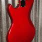 G&L Guitars Tribute Fallout Bass Short Scale 4 String Candy Apple Red #2150