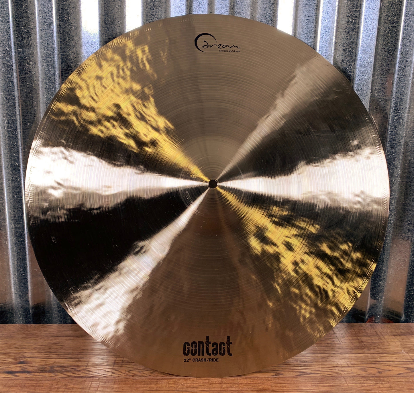 Dream Cymbals C-CRRI22 Contact Series Hand Forged & Hammered 22" Crash Ride Demo