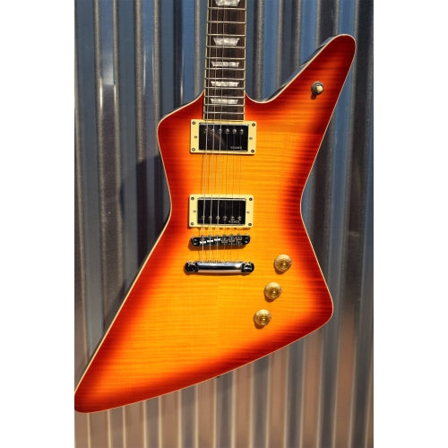 Hamer Guitars Standard Flame Top Cherry Sunburst Electric Guitar & Gig Bag #2395