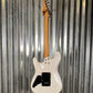 Musi Capricorn Fusion HSS Superstrat Pearl White Guitar #0130 Used