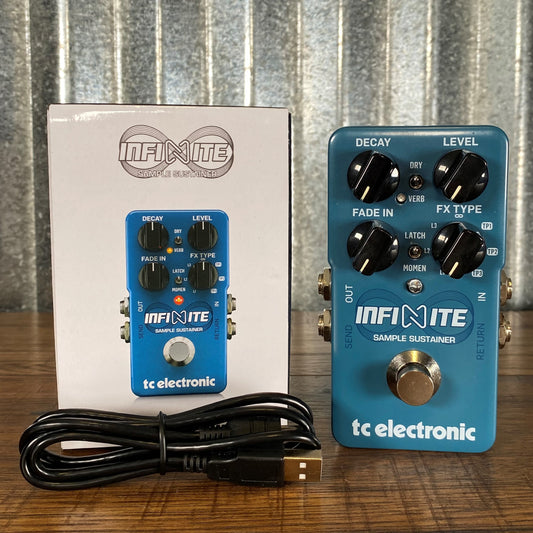 TC Electronic Infinite Sample & Sustain Guitar Effect Pedal Used