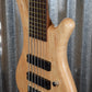 Warwick German Pro Series Corvette 6 String Active Bass Natural Ash & Bag #0121