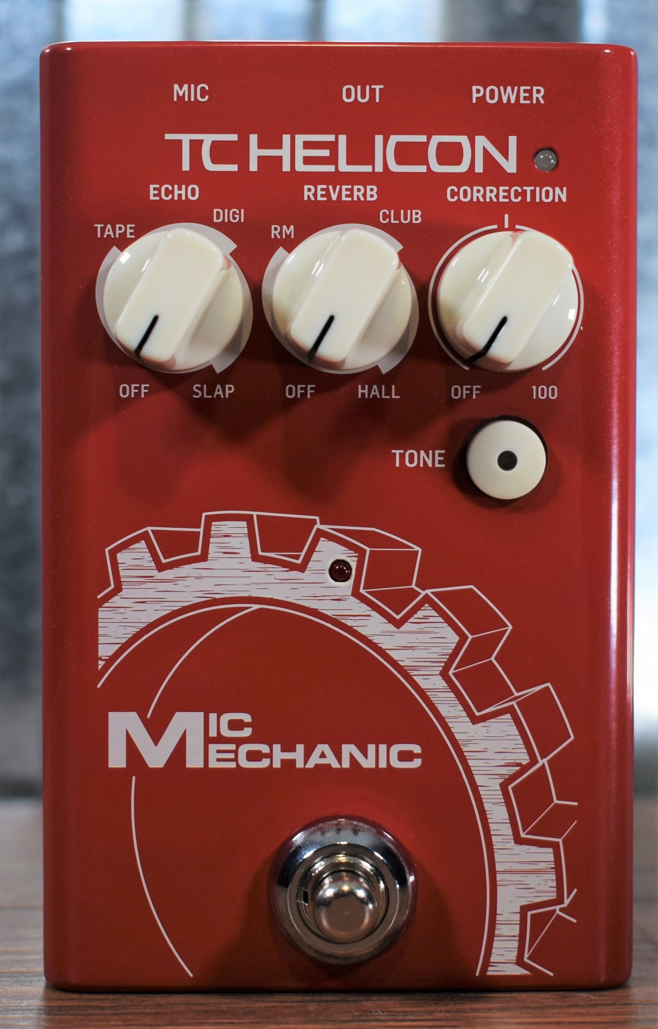 TC Helicon Mic Mechanic 2 Reverb Echo Pitch Correction Vocal