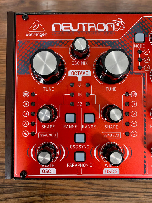 Behringer Neutron Paraphonic Analog Semi Modular Desktop Synthesizer