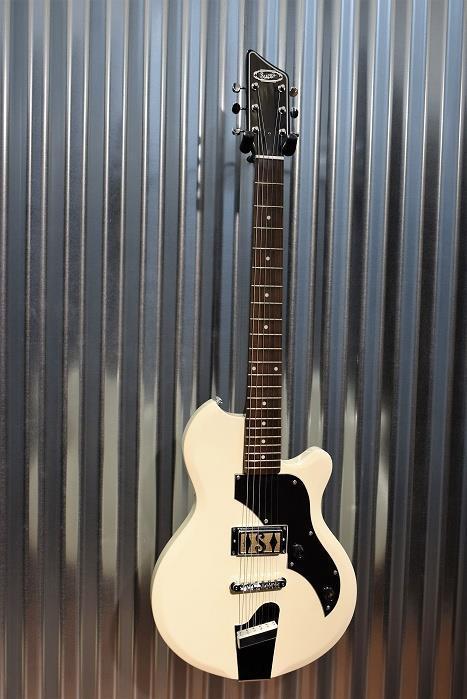 Supro Island Series 2010AW Jamesport Artic White Guitar & Case #263