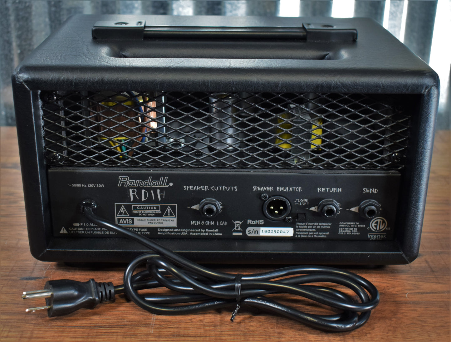 Randall Amplifiers RD1H 1 Watt All Tube Diavlo Guitar Amp Head B Stock