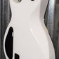 Washburn Parallaxe L20E White EMG Single Cut Guitar & Bag PXL20EWH #0554