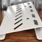 Gator GPB-LAK-WH Small Aluminum Guitar Effect Pedalboard & Bag White