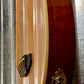 ESP LTD TL-5 Spalted Maple Thinline 5 String Acoustic Electric Bass LTL5SMNAT & Case #2224
