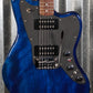 G&L USA CLF Doheny V12 Clear Blue Guitar & Case #6142 Demo