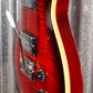 Hamer Archtop Flame Dark Cherry Wilkinson Tremolo Electric Guitar SATFW-DCB #0736