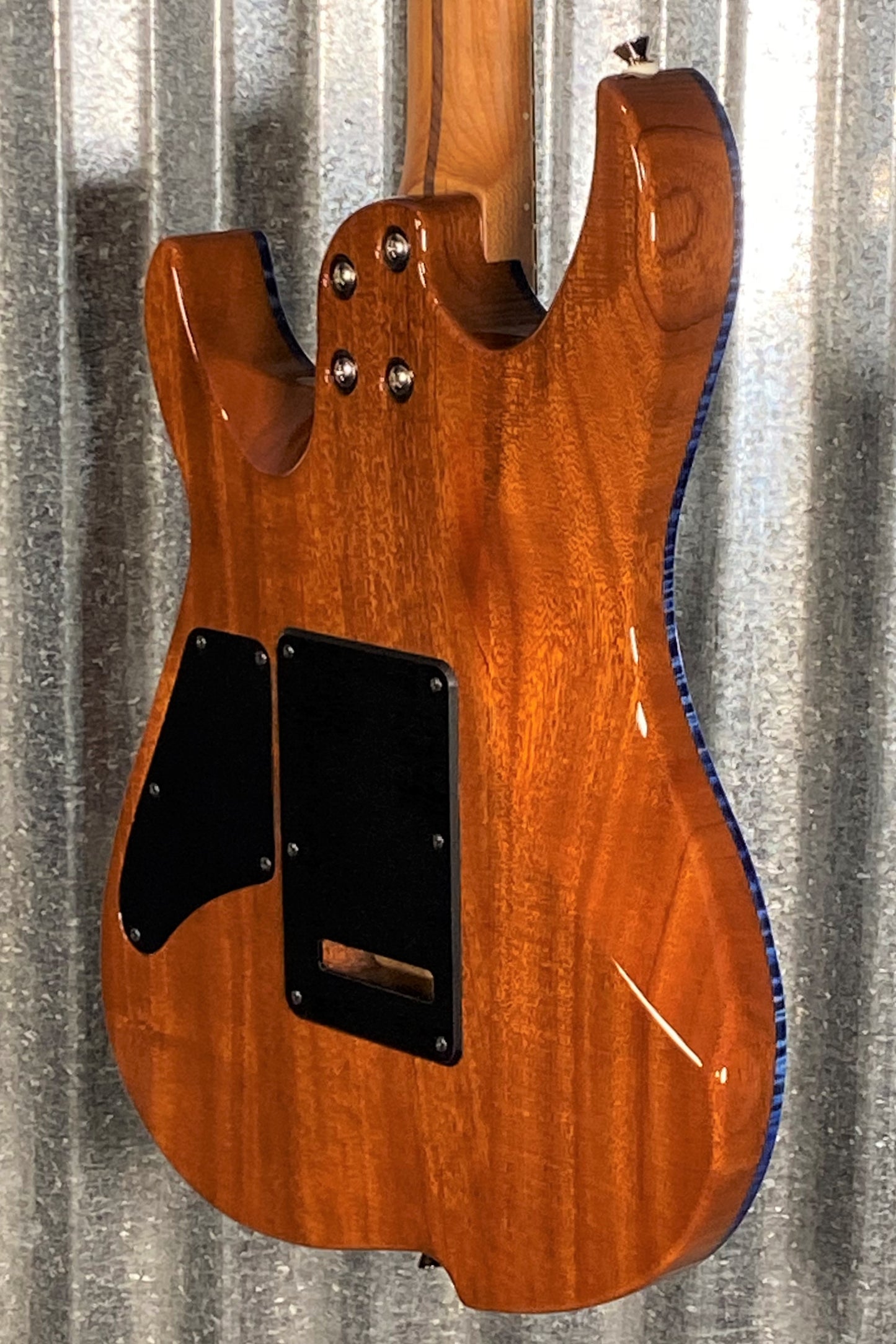 Vola OZ RV TNC SBL Sapphire Blue Gloss Guitar & Case #7074