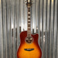 D'Angelico Premier Bowery Dreadnought CE Iced Tea Burst Acoustic Electric Guitar #5267