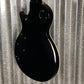ESP LTD EC-256 EC Series Gloss Black Gold Hardware Guitar LEC256BLK #0651 Used