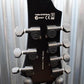 ESP LTD V-307 Flying V 7 String Guitar Black EMG 81-7 707 Pickups #538
