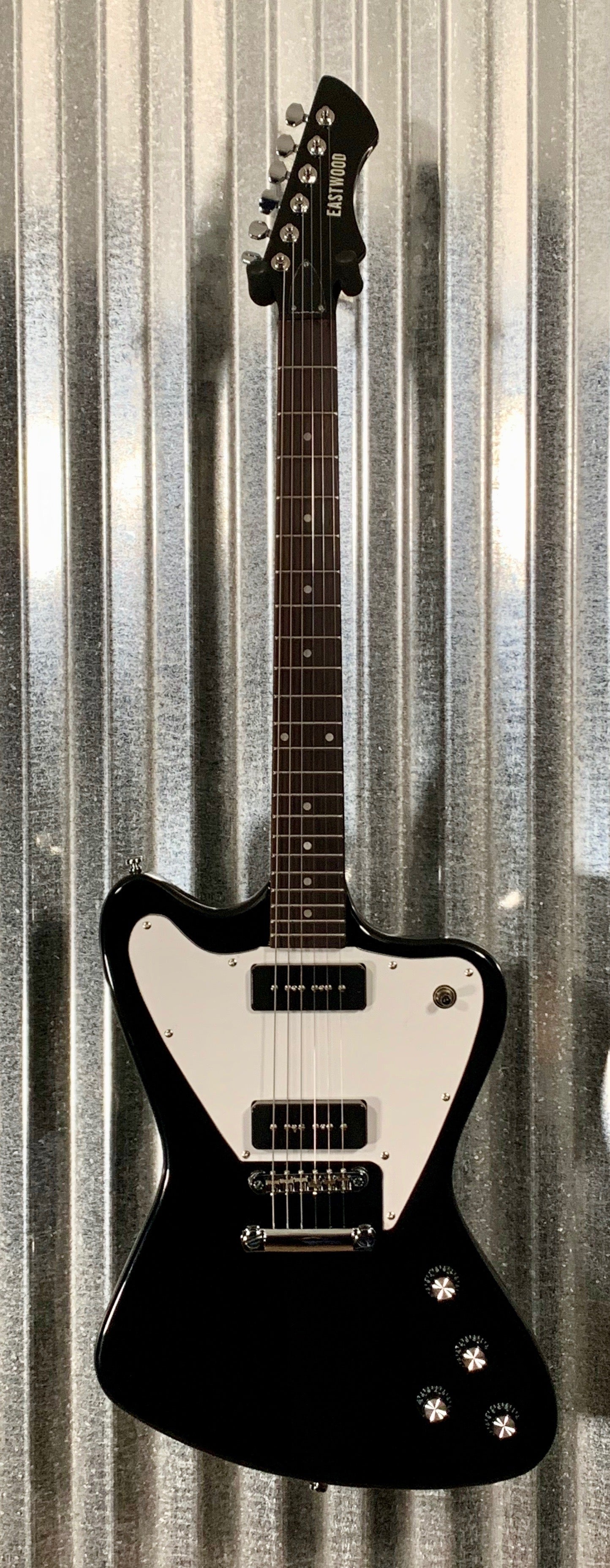 Eastwood Guitars Stormbird Black Guitar & Gig Bag #1559
