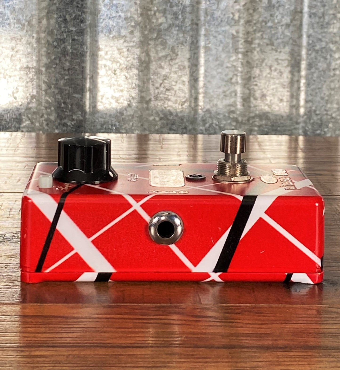 Dunlop MXR EVH90 Original Phase 90 Red White Black Frankenstein Stripe Graphics Guitar Effect Pedal Used