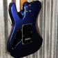 Musi Virgo Fusion Telecaster Deluxe Tremolo Indigo Blue Guitar #0436 Used